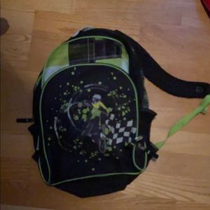 Dirt bike book bag